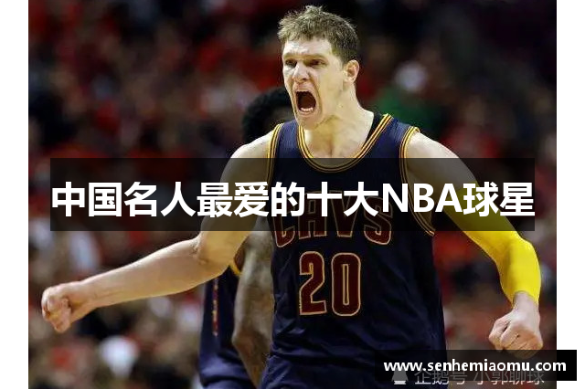 中国名人最爱的十大NBA球星